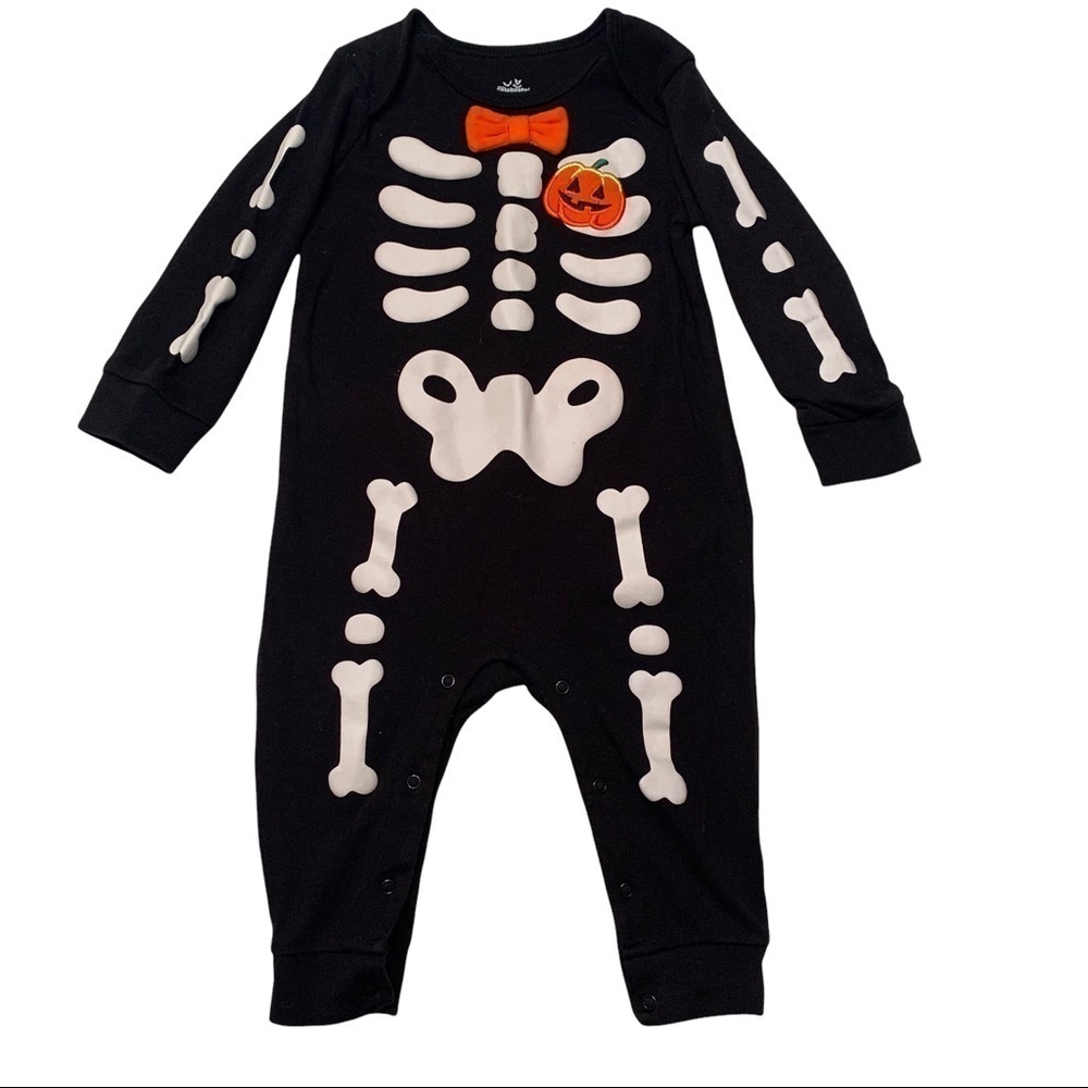 Halloween Skeleton onesie size 12 month